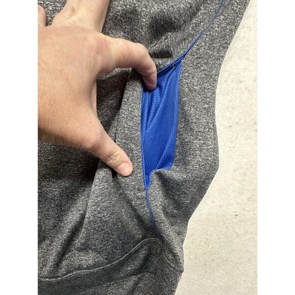 Oklahoma City Thunder Womens Hoodie Size Medium Pullover NBA Gray Blue - Picture 4 of 8